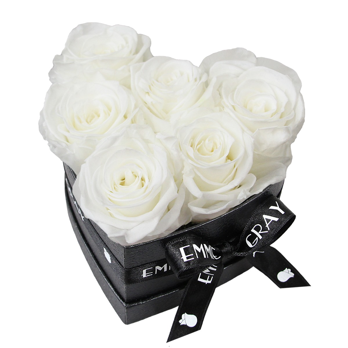 Classic Infinity Rosebox | Pure White | S