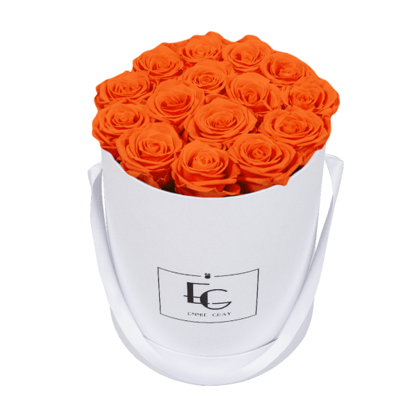 CLASSIC INFINITY ROSEBOX | ORANGE FLAME | M