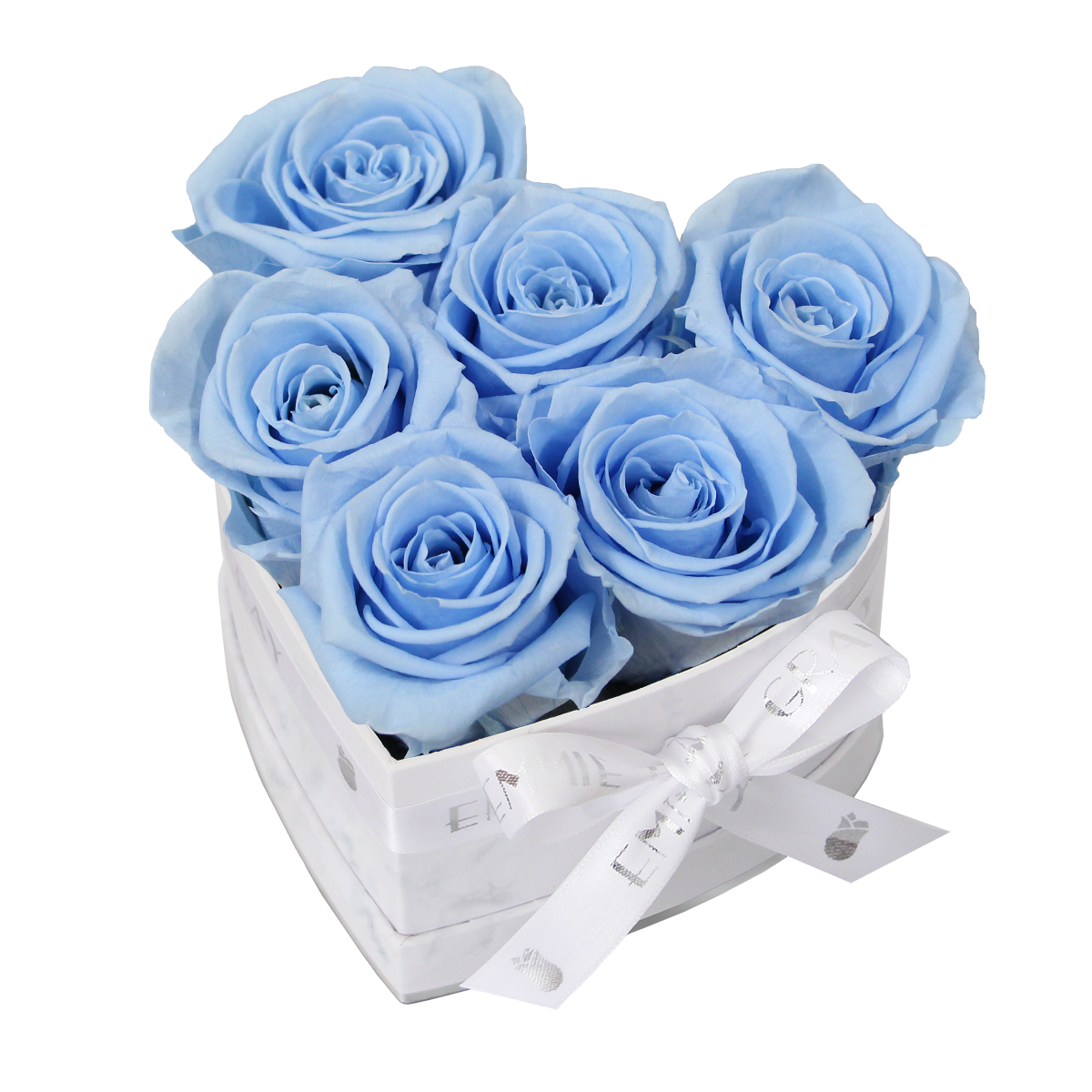Classic Infinity Rosebox | Baby Blue | S