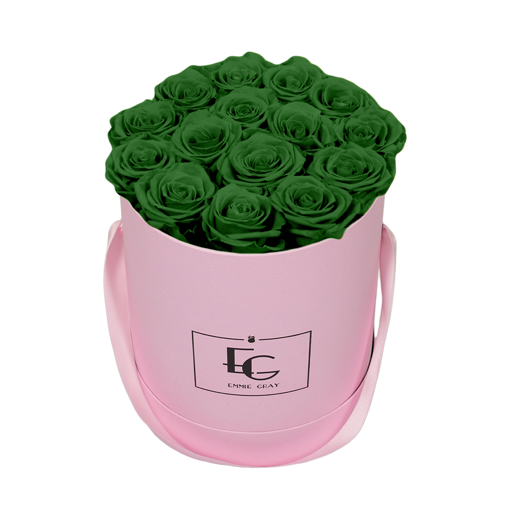CLASSIC INFINITY ROSEBOX | EMERALD GREEN | M