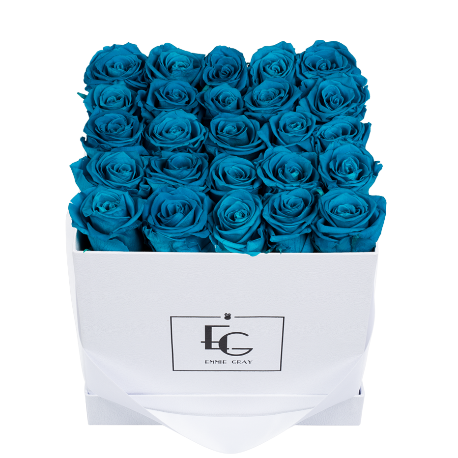 CLASSIC INFINITY ROSEBOX | AQUAMARINE | M