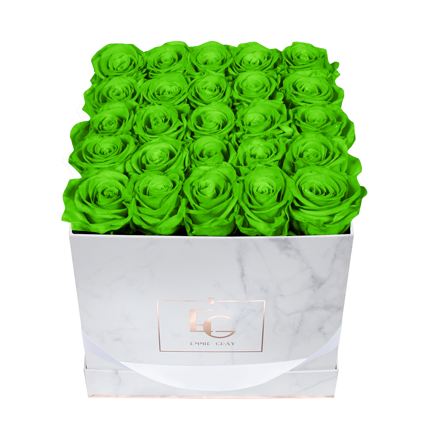 Classic Infinity Rosebox | Green Glow | M
