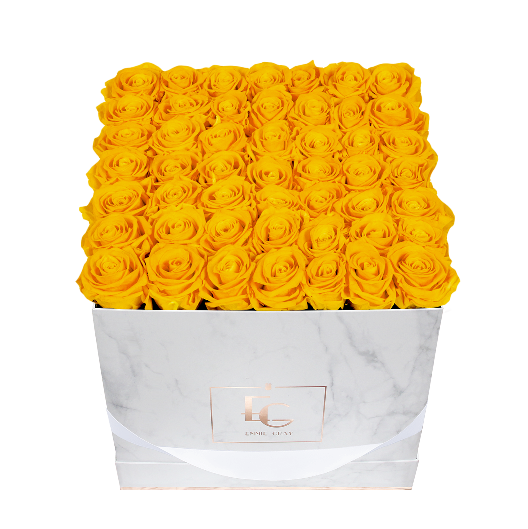 Classic Infinity Rosebox | Sunny Yellow | L