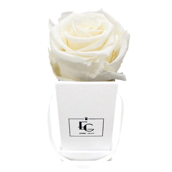 CLASSIC INFINITY ROSEBOX | PURE WHITE | XXS