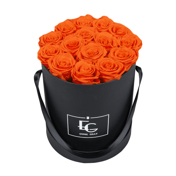 CLASSIC INFINITY ROSEBOX | ORANGE FLAME | M