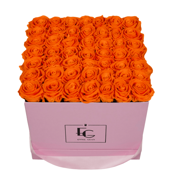 CLASSIC INFINITY ROSEBOX | ORANGE FLAME | L