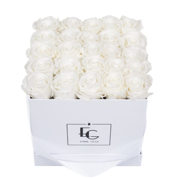 CLASSIC INFINITY ROSEBOX | PURE WHITE | M