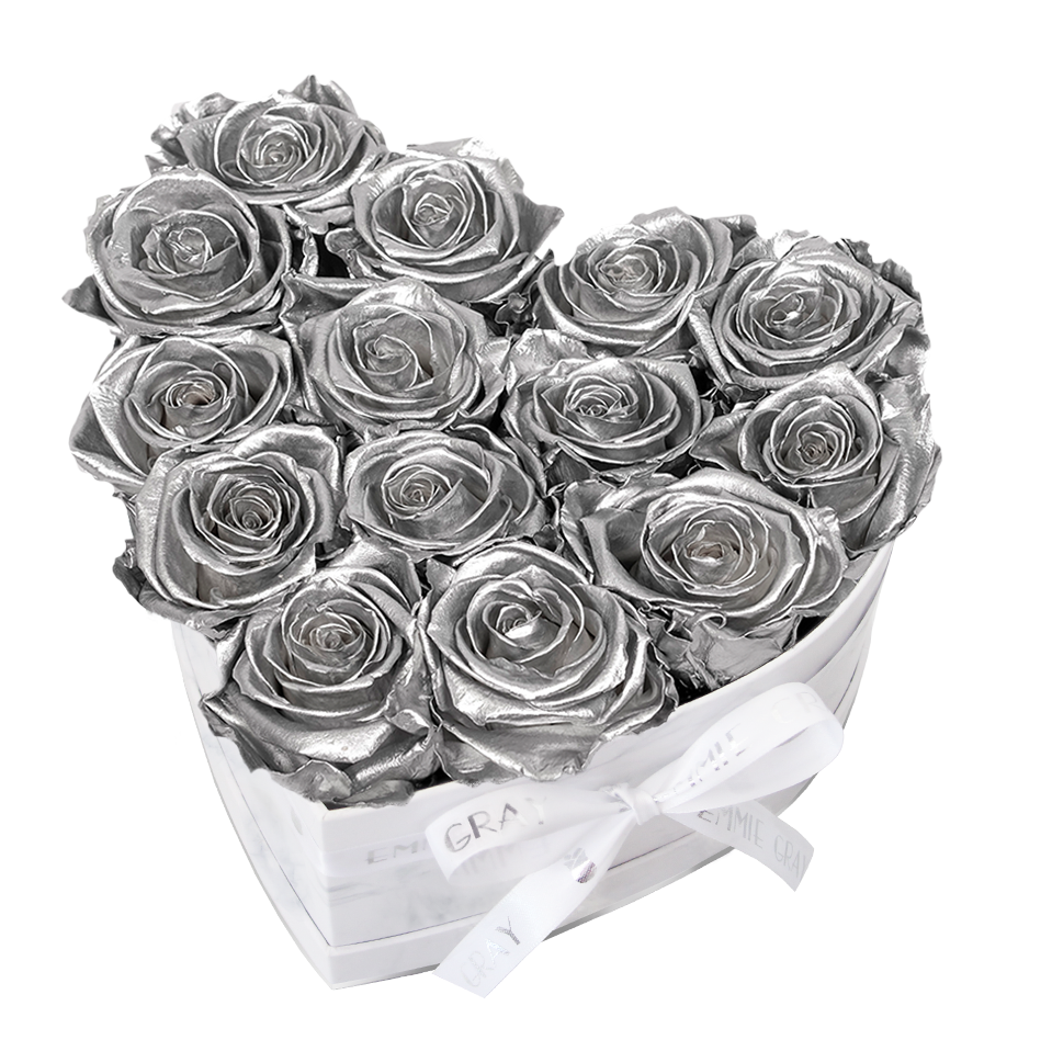 Classic Infinity Rosebox | Silver | M