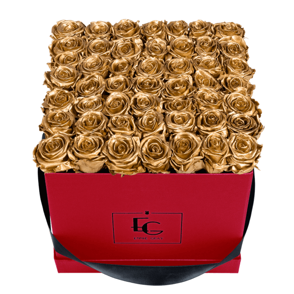 CLASSIC INFINITY ROSEBOX | GOLD | L