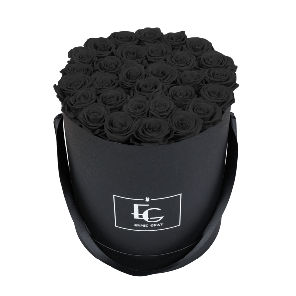 CLASSIC INFINITY ROSEBOX | BLACK BEAUTY | L