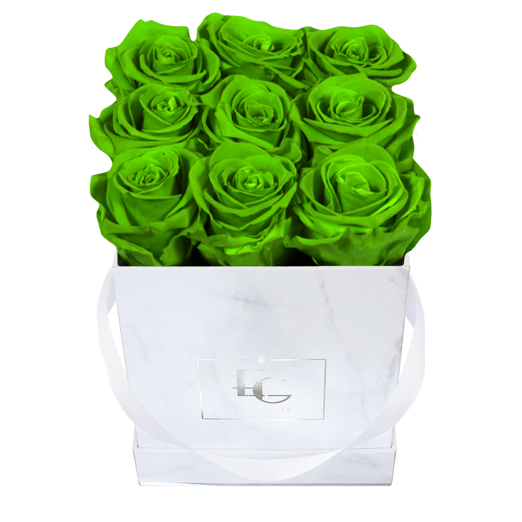 Classic Infinity Rosebox | Green Glow | S