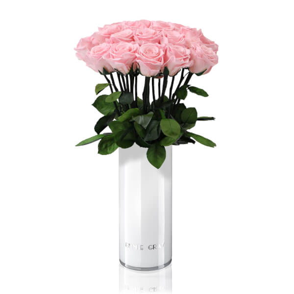 Classic Vase Set | Bridal Pink | 15 ROSES