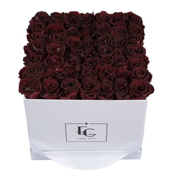 CLASSIC INFINITY ROSEBOX | BURGUNDY | L