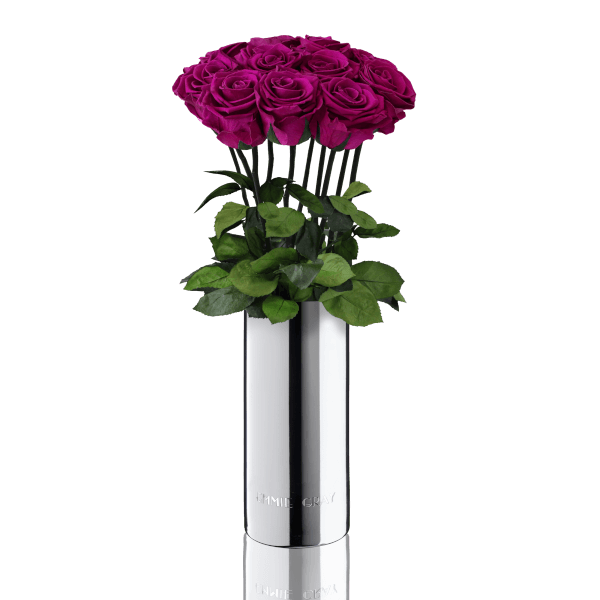 Classic Vase Set | Velvet Plum | 10 ROSES