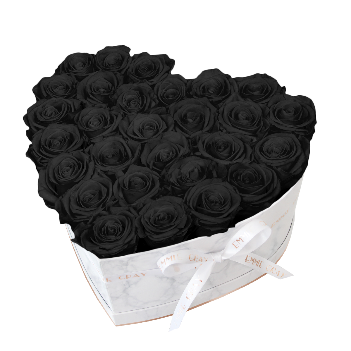 Classic Infinity Rosebox | Black Beauty | L