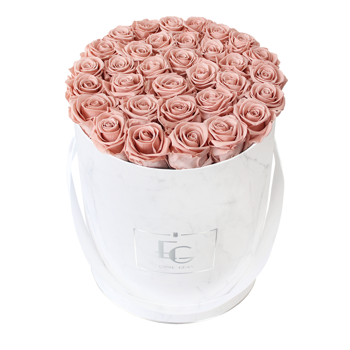 Classic Infinity Rosebox | Antique Pink | L