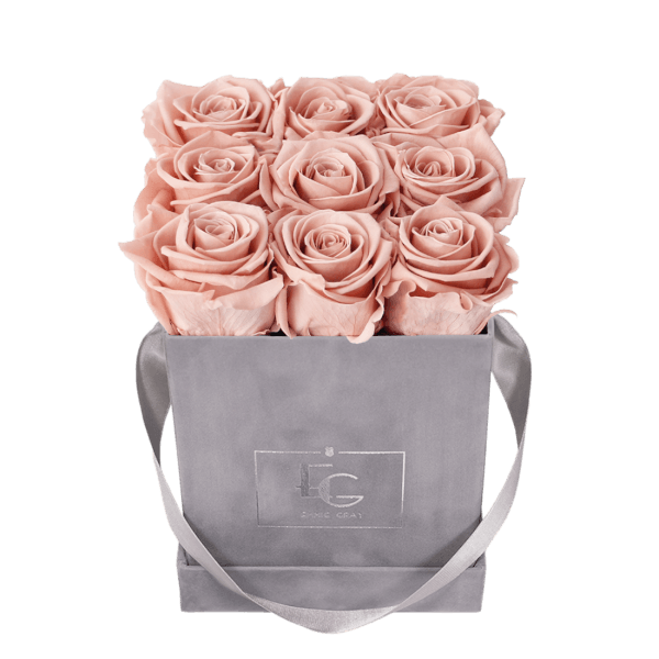 Classic Infinity Rosebox | Antique Pink | S