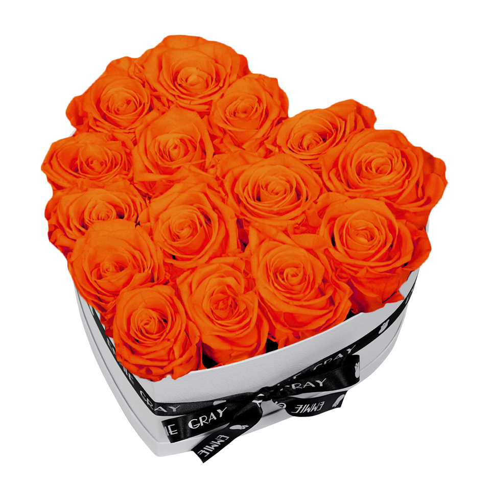 CLASSIC INFINITY ROSEBOX | ORANGE FLAME | M