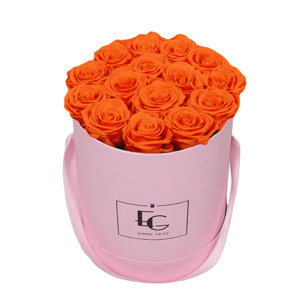 CLASSIC INFINITY ROSEBOX | ORANGE FLAME | M