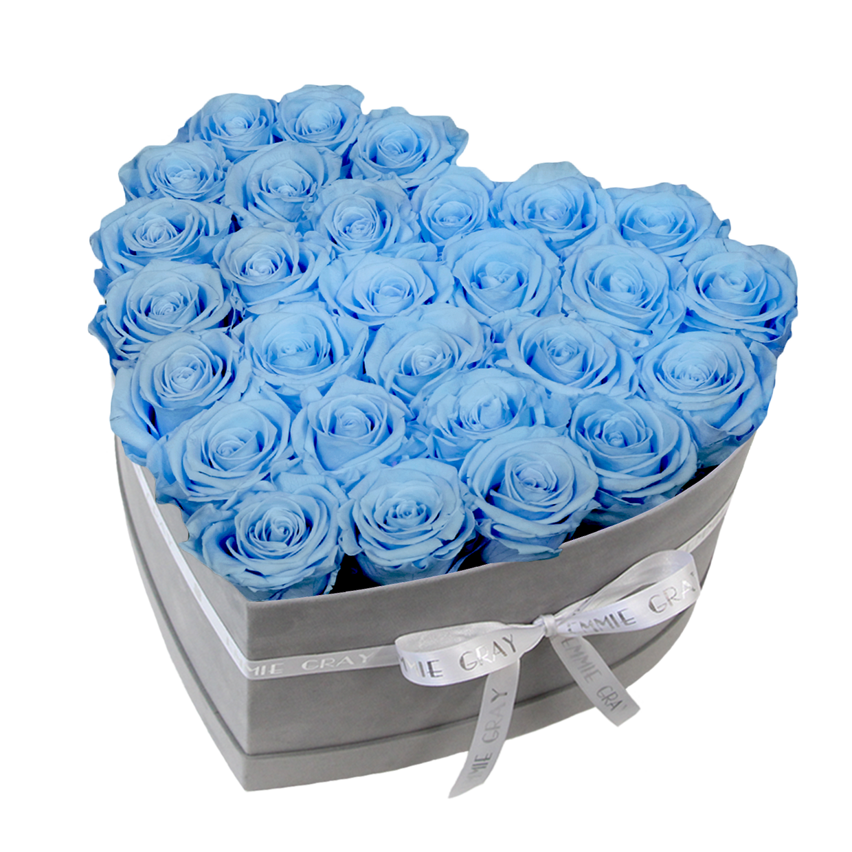 Classic Infinity Rosebox | Baby Blue | L
