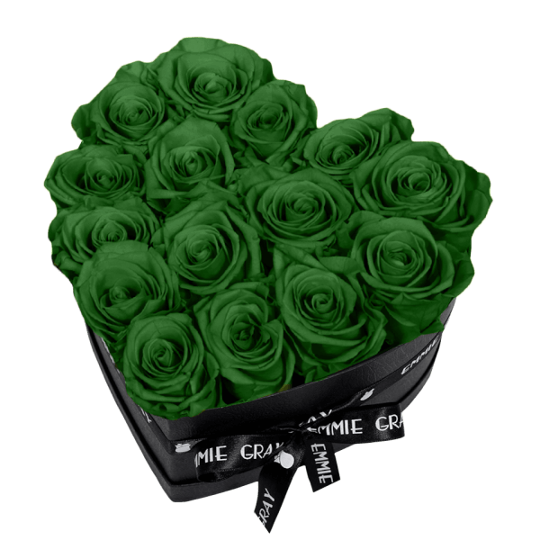 CLASSIC INFINITY ROSEBOX | EMERALD GREEN | M