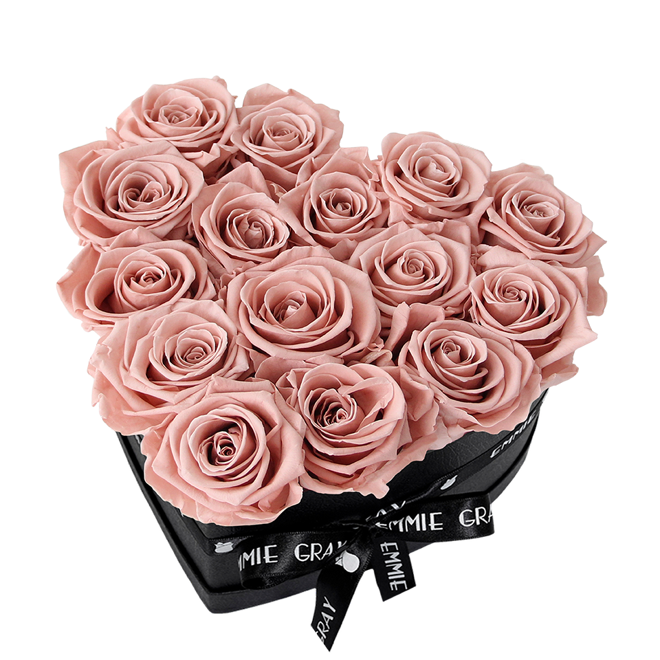 Classic Infinity Rosebox | Antique Pink | M
