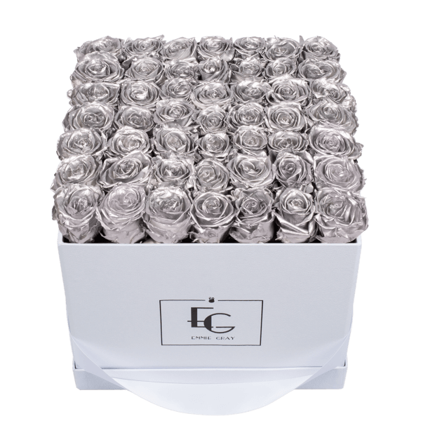 CLASSIC INFINITY ROSEBOX | SILVER | L