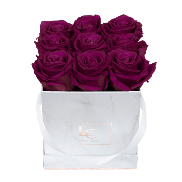 Classic Infinity Rosebox | Velvet Plum | S