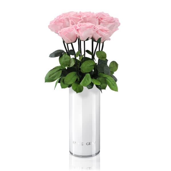 Classic Vase Set | Bridal Pink | 10 ROSES