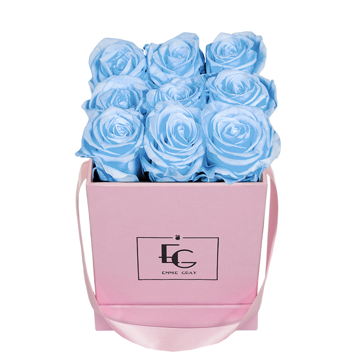 CLASSIC INFINITY ROSEBOX | BABY BLUE | S