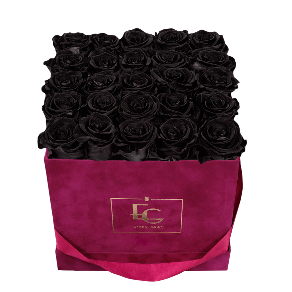 CLASSIC INFINITY ROSEBOX | BLACK BEAUTY | M