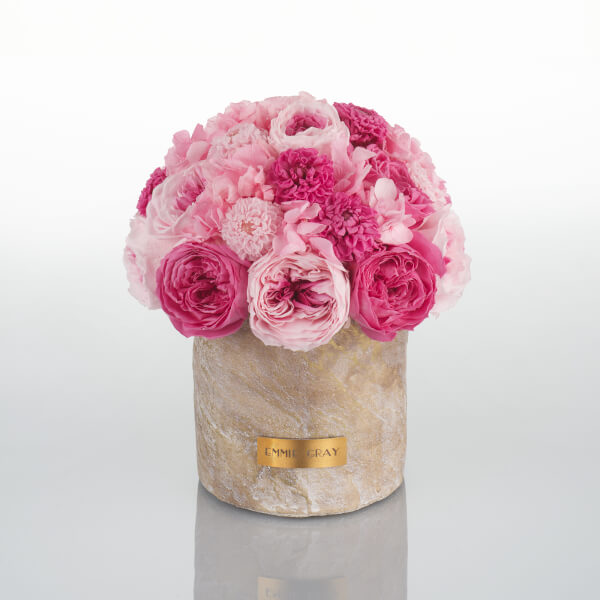 Premium Solid Splendid Mix Infinity | Bridal Pink & Baby Pink | M