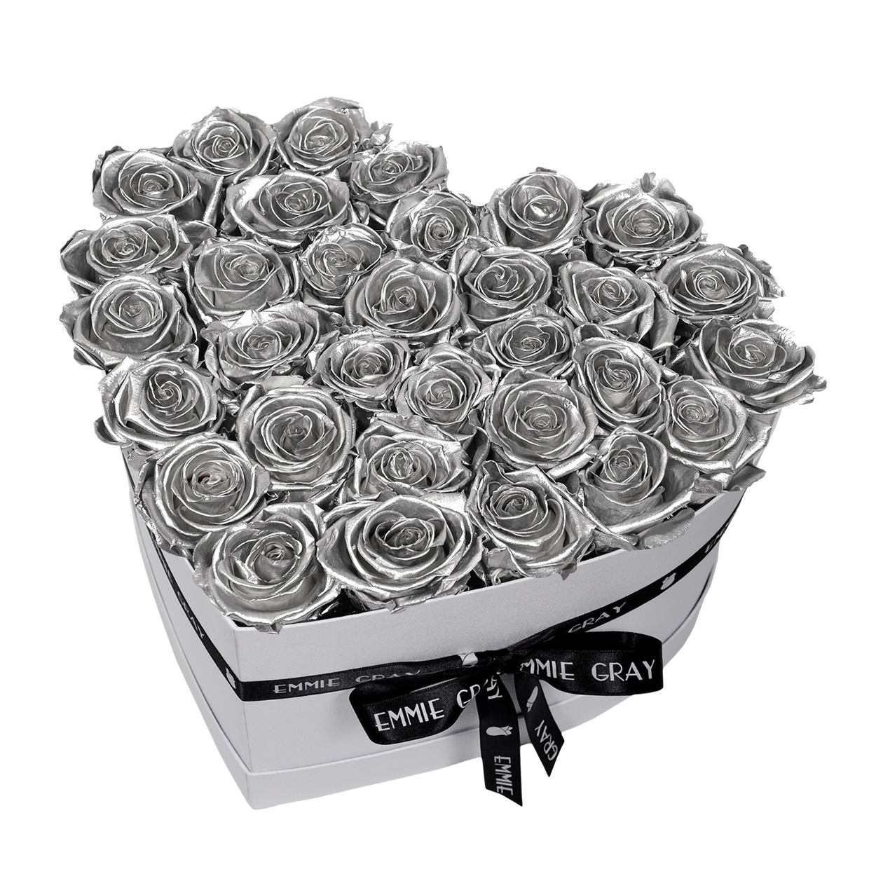 CLASSIC INFINITY ROSEBOX | SILVER | L