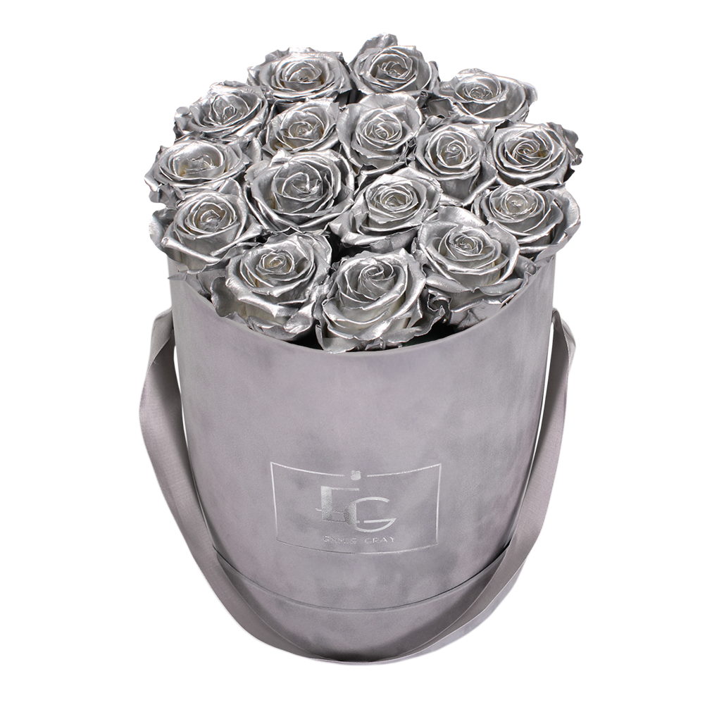 CLASSIC INFINITY ROSEBOX | SILVER | M