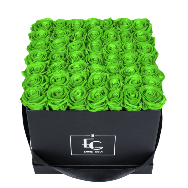 CLASSIC INFINITY ROSEBOX | GREEN GLOW | L