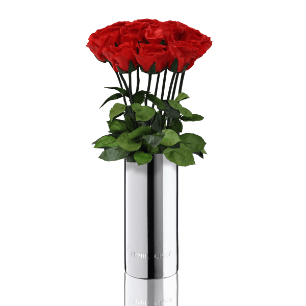 Classic Vase Set | Vibrant Red | 10 ROSES