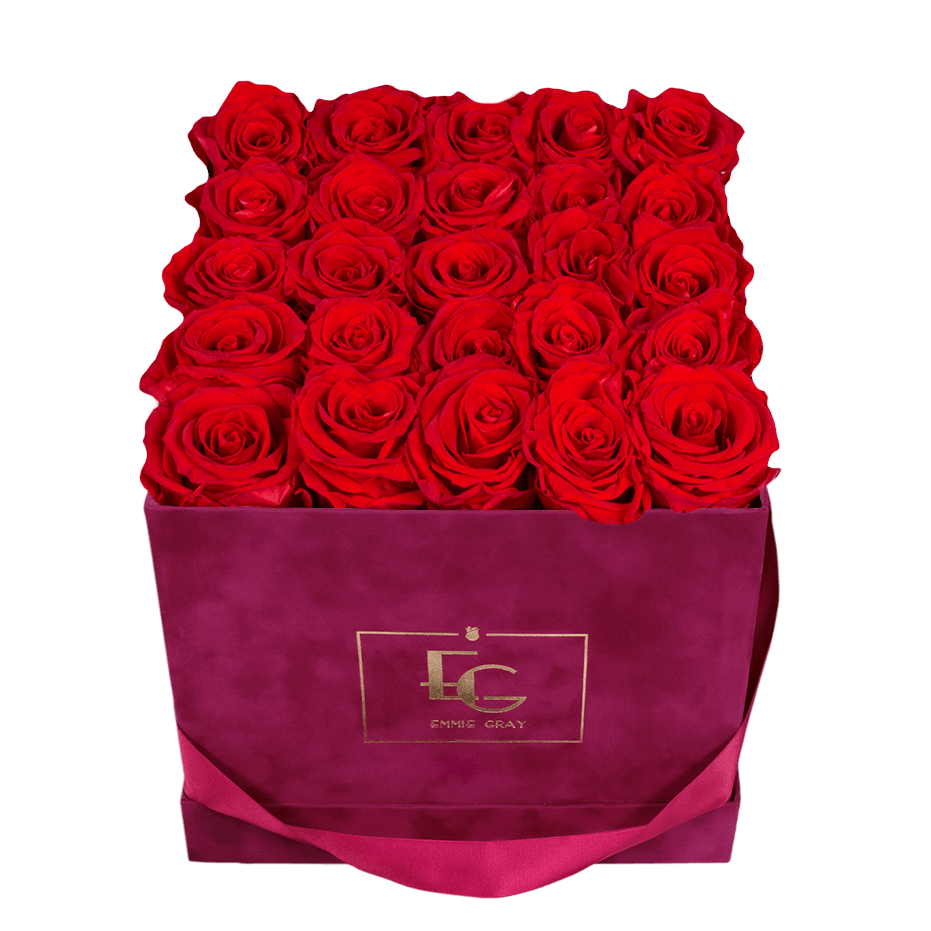 CLASSIC INFINITY ROSEBOX | VIBRANT RED | M