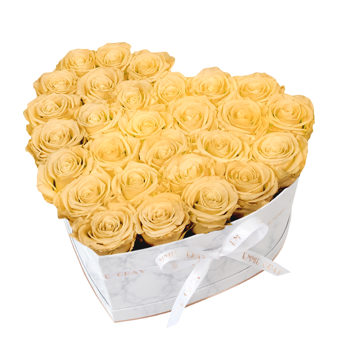 Classic Infinity Rosebox | Champagne | L