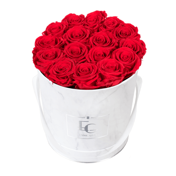 CLASSIC INFINITY ROSEBOX | VIBRANT RED | M