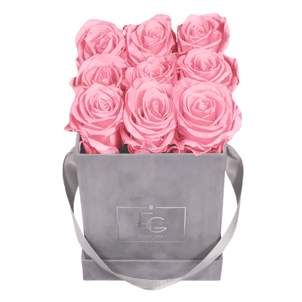 CLASSIC INFINITY ROSEBOX | BRIDAL PINK | S