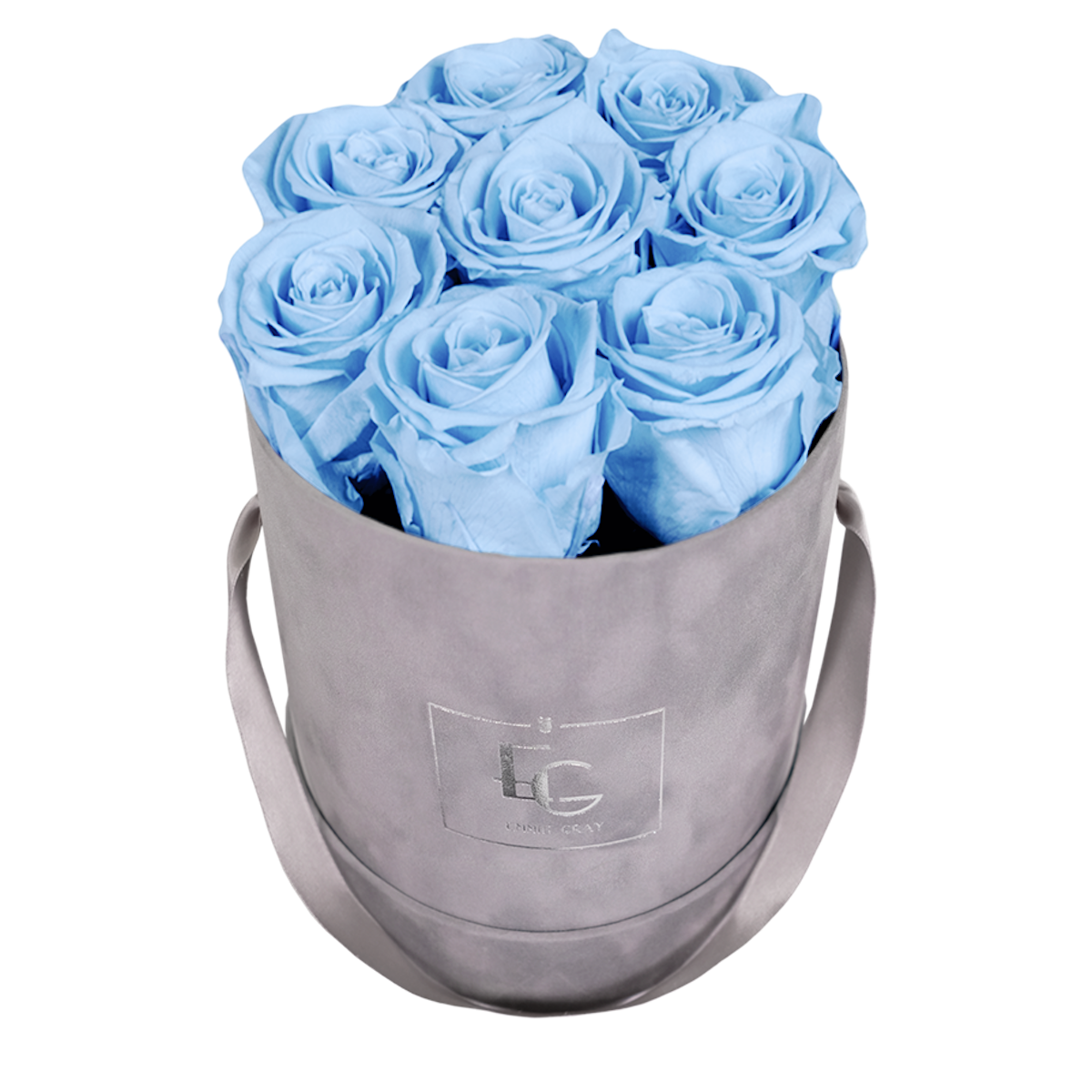 CLASSIC INFINITY ROSEBOX | BABY BLUE | S