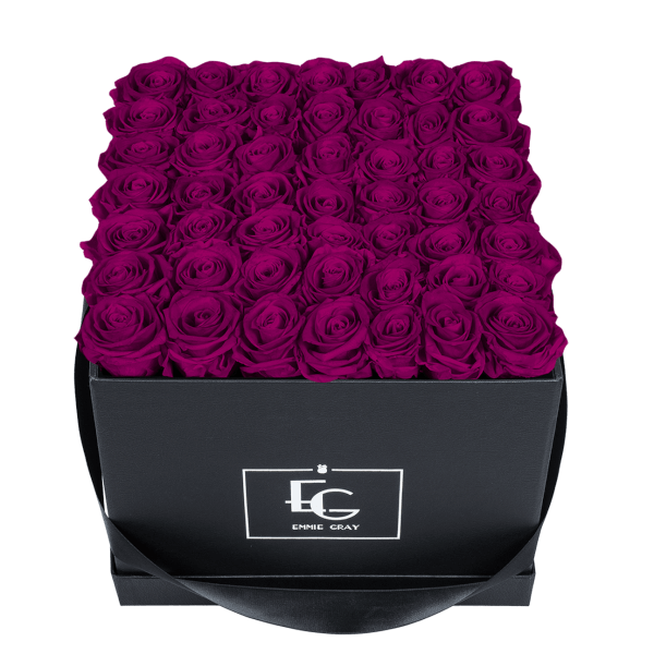 CLASSIC INFINITY ROSEBOX | VELVET PLUM | L