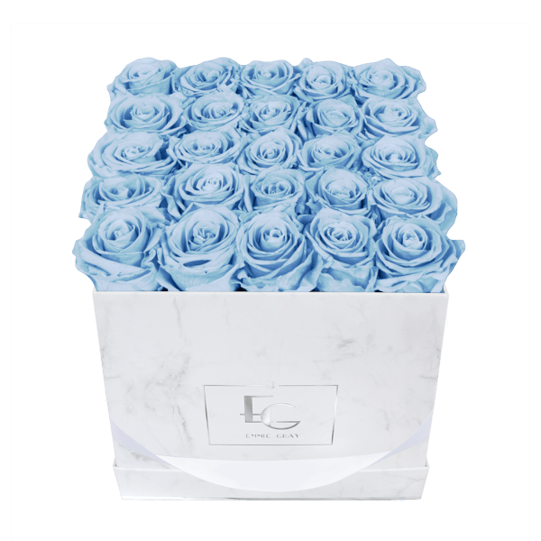 Classic Infinity Rosebox | Baby Blue | M