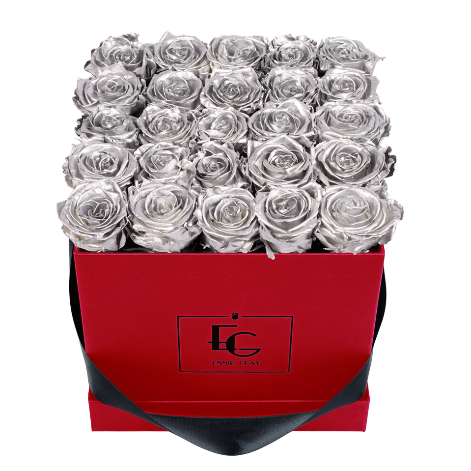 CLASSIC INFINITY ROSEBOX | SILVER | M