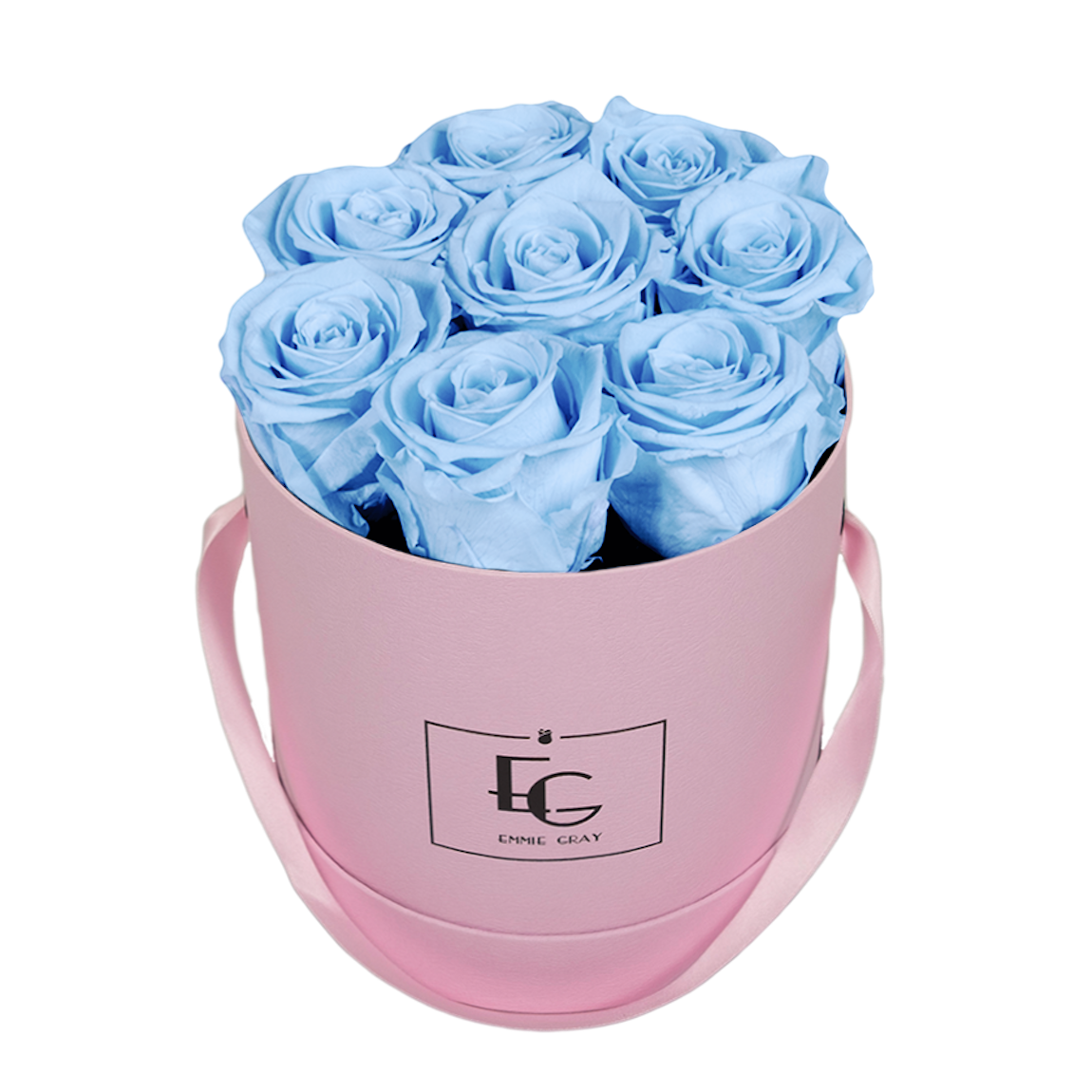 CLASSIC INFINITY ROSEBOX | BABY BLUE | S