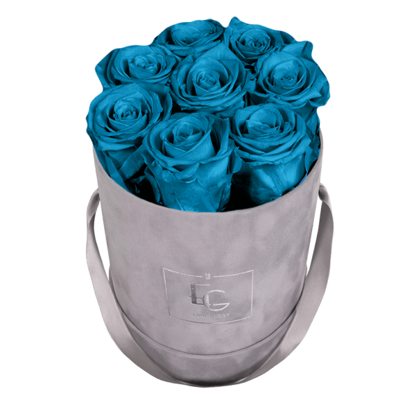 CLASSIC INFINITY ROSEBOX | AQUAMARINE | S