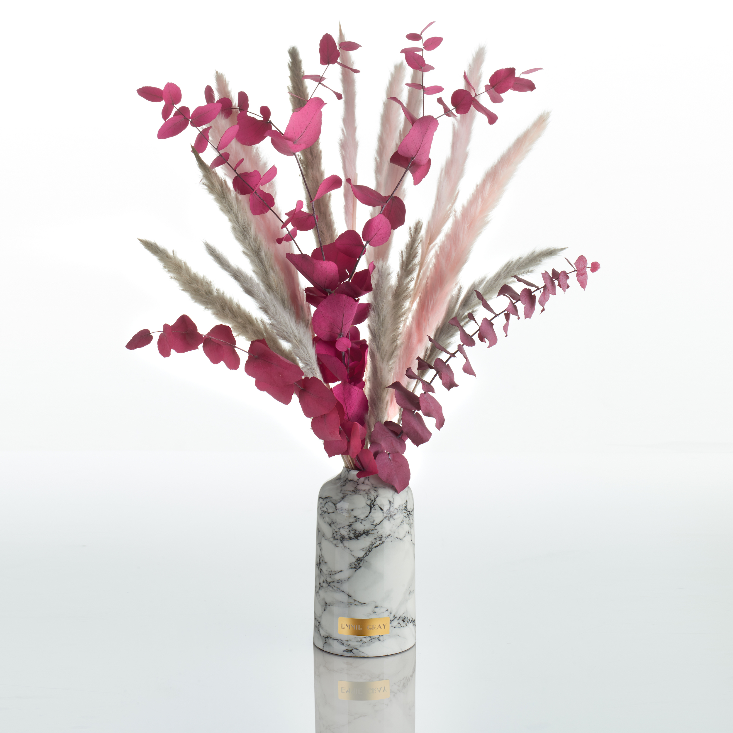 Premium Marble Metallic Vintage Infinity | Scarlet Eucalyptus | S Premium Marble Metallic Vintage Infinity | Scarlet Eucalyptus | S