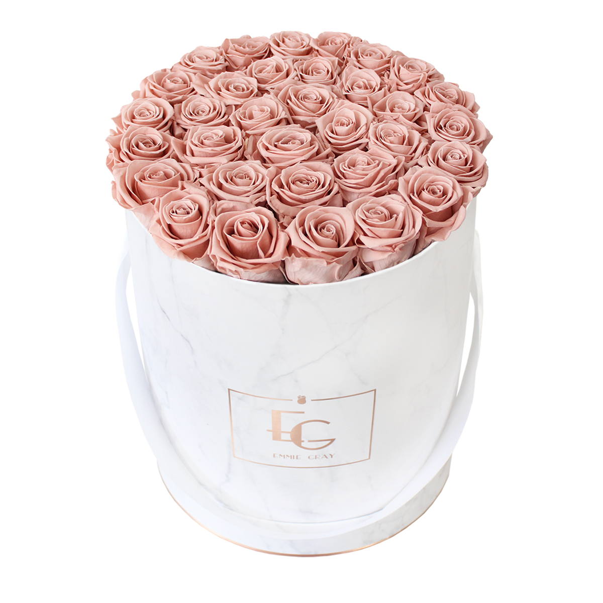 Classic Infinity Rosebox | Antique Pink | L