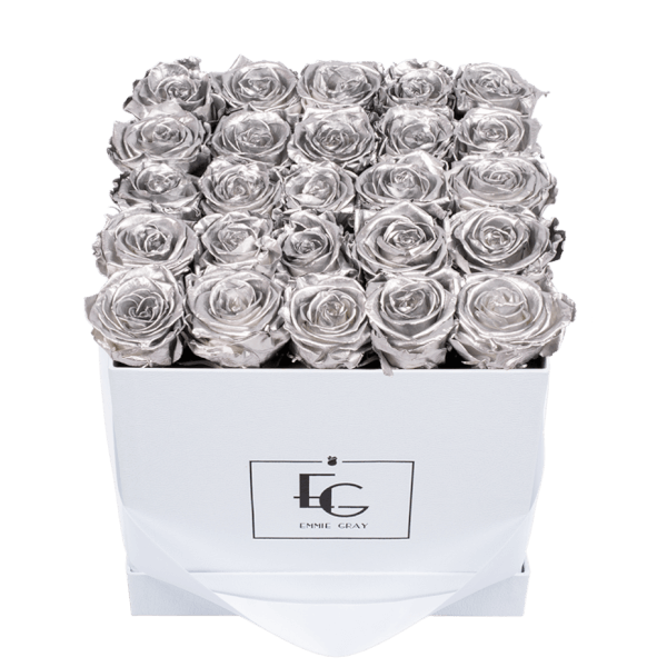 CLASSIC INFINITY ROSEBOX | SILVER | M