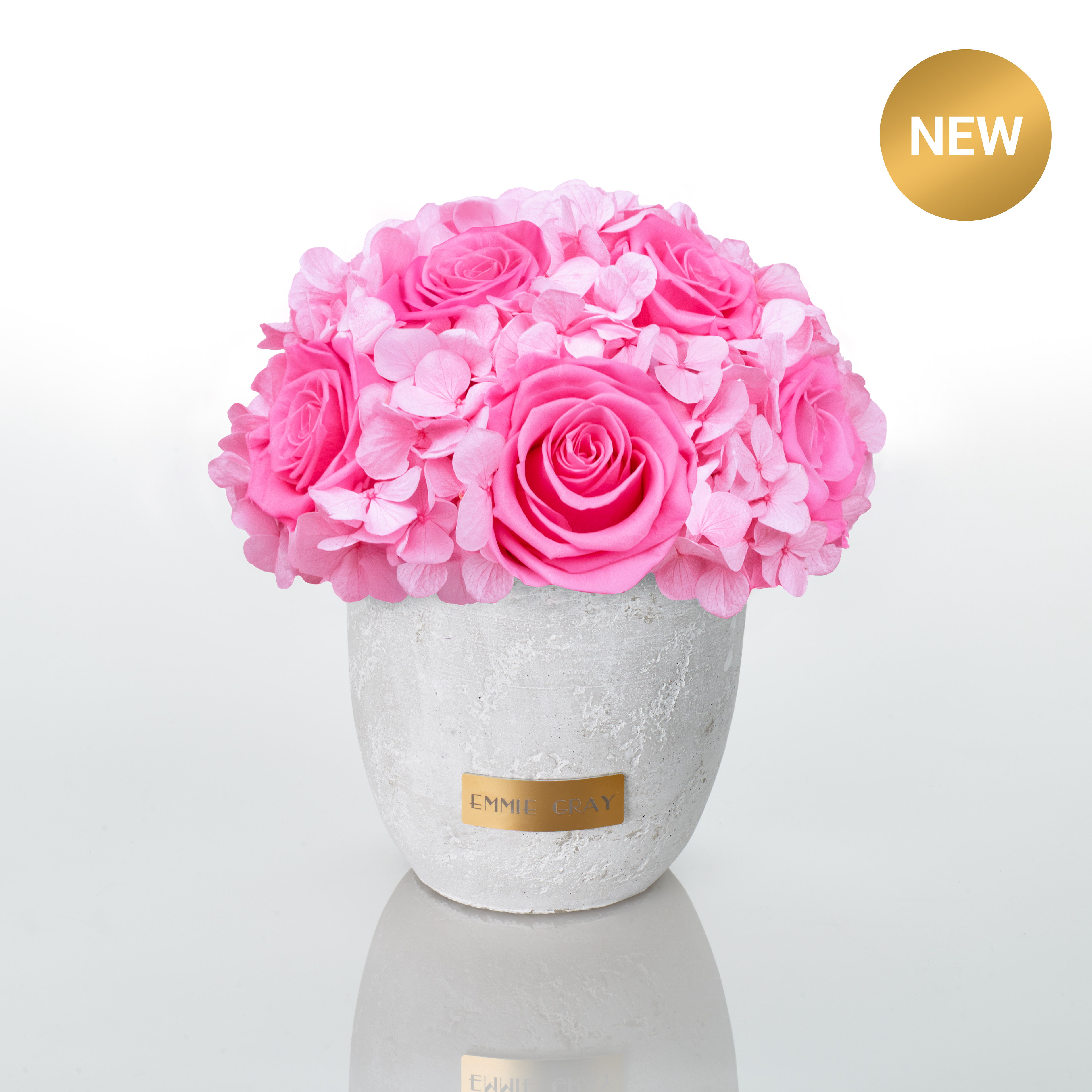 Premium Solid Splendid Mix Infinity | Bridal Pink & Baby Pink | S